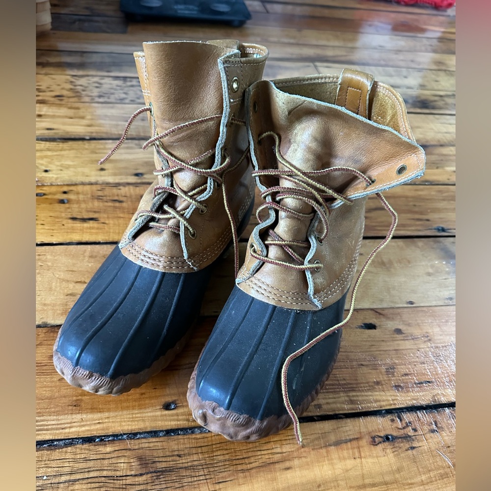 L.L. Bean Brown and Black Winter Boots